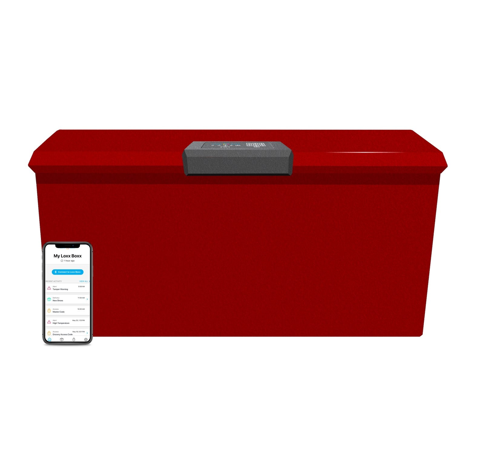 Loxx Boxx w/ Solar Panel