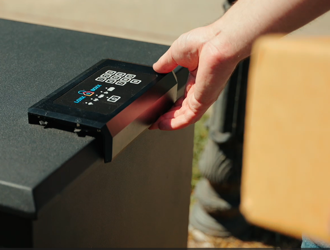 Delivery carrier using a Loxx Boxx