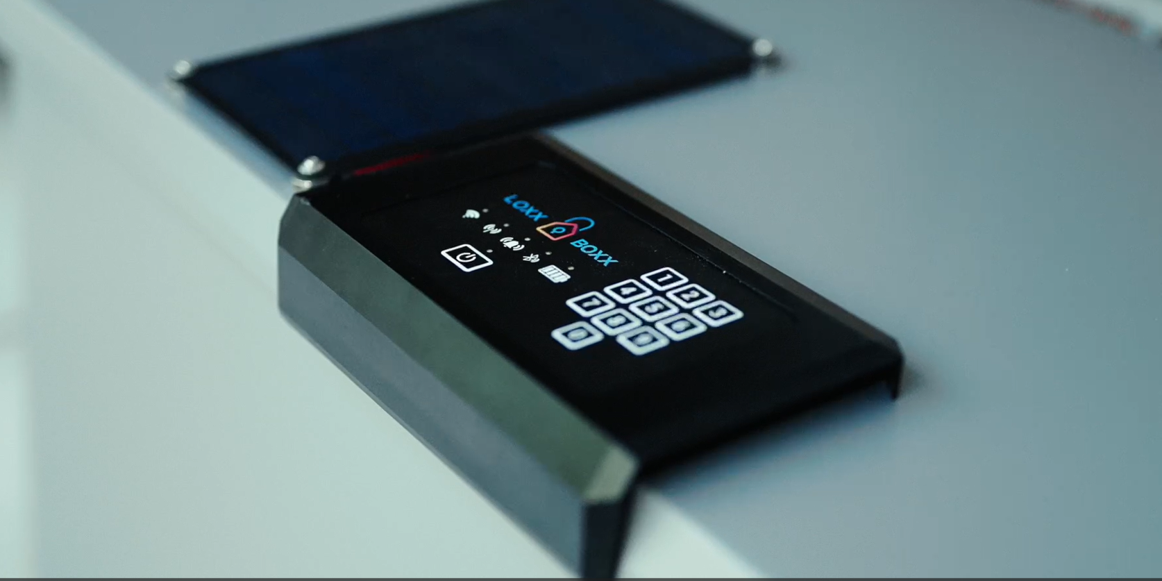 Loxx Boxx Keypad with Solar Panel