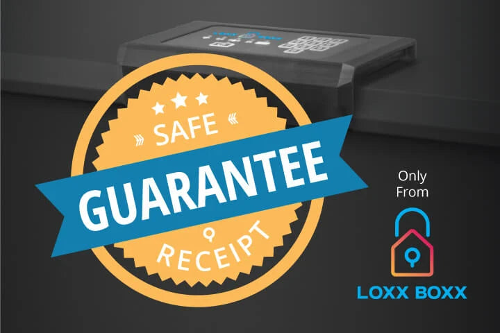 Feel more at ease with the Safe Receipt Guarantee!