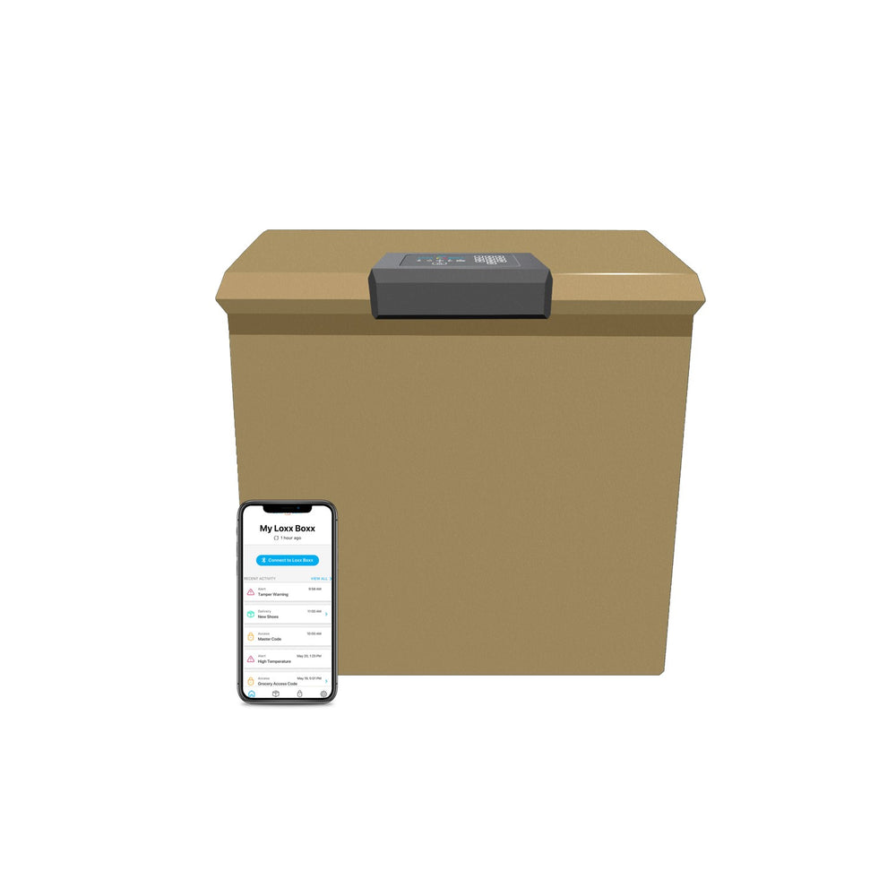 Loxx Boxx Classic Delivery Box with Wi-Fi - Beige